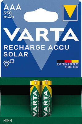 Bat.Varta HR03 550/2 Solar,AAA