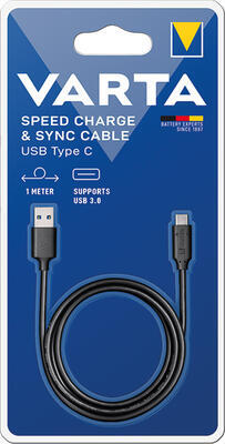 Nab.kabel Varta Speed Charge USB A typ C