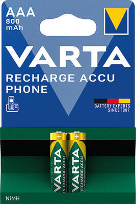 Bat.Varta HR03 800/2 Phone,AAA