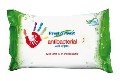 Ubrousky Fresh´n soft antibakteriál 60ks