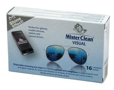 Ubrousky MisterClean Visual,brýle 16ks