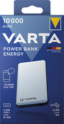Powerbank Varta Energy 10000mAh (RP 2,90 Kč)
