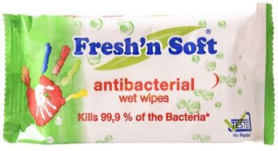Ubrousky Fresh´n soft antibakteriál 15ks