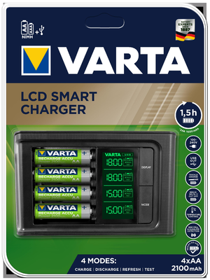 Nab.Varta LCD Smart+4AA 2100 R2U (RP 2,90 Kč)