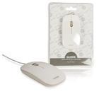 Optická myš, USB, 1 000 dpi, bílá
